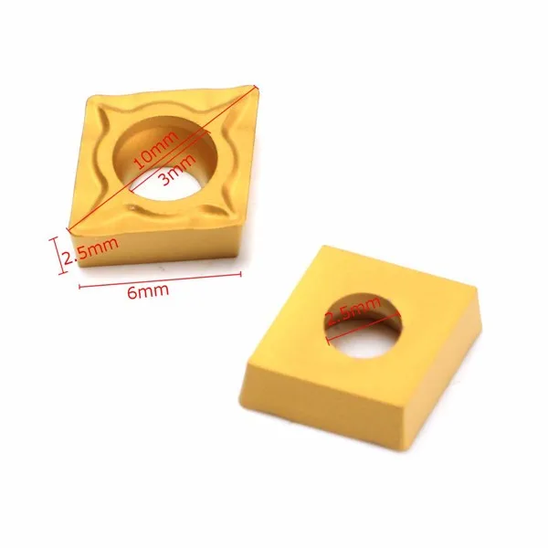 DANIU твердосплавные лезвия с титановым покрытием для токарного станка