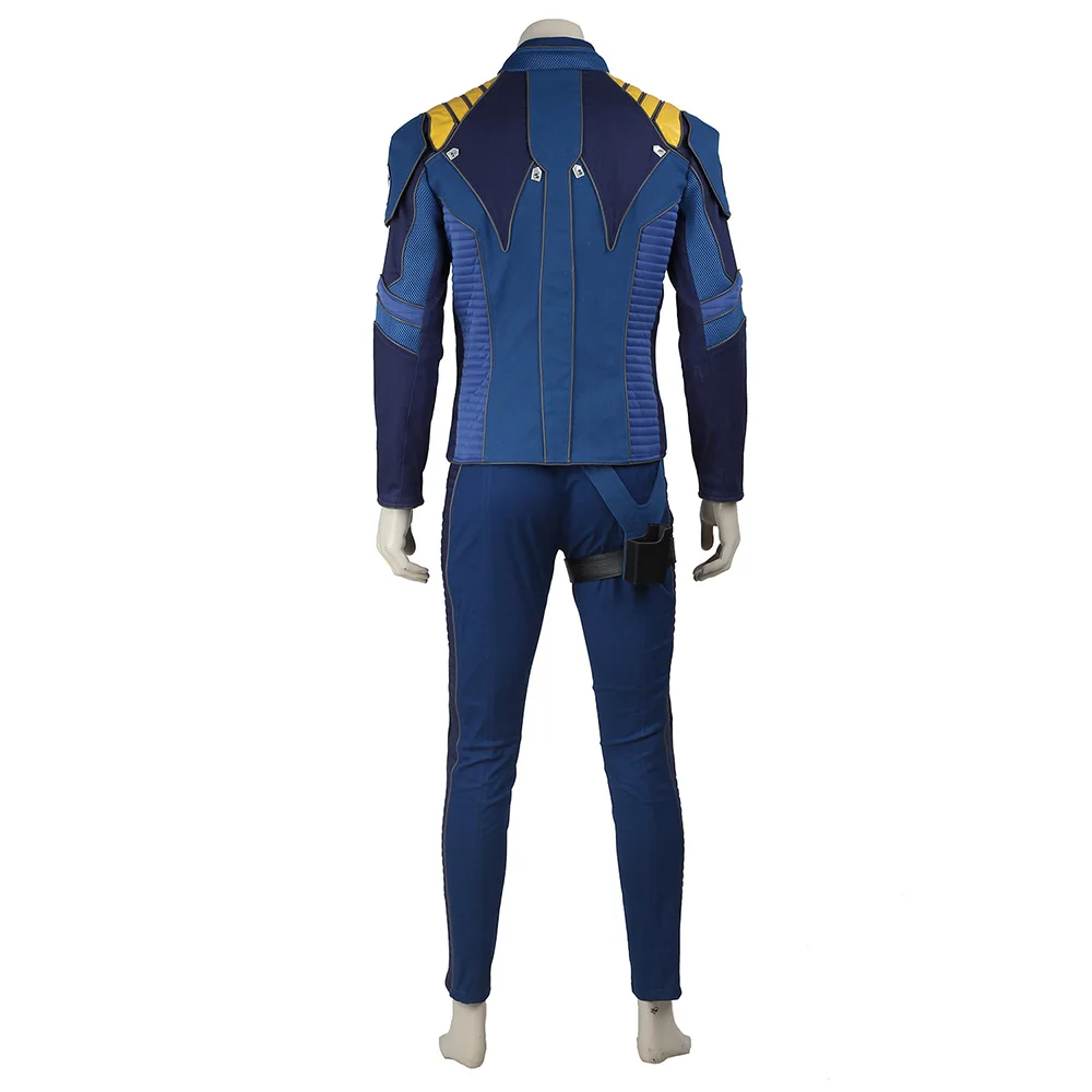 Костюм капитана Звездный путь за пределами косплей полный комплект униформы