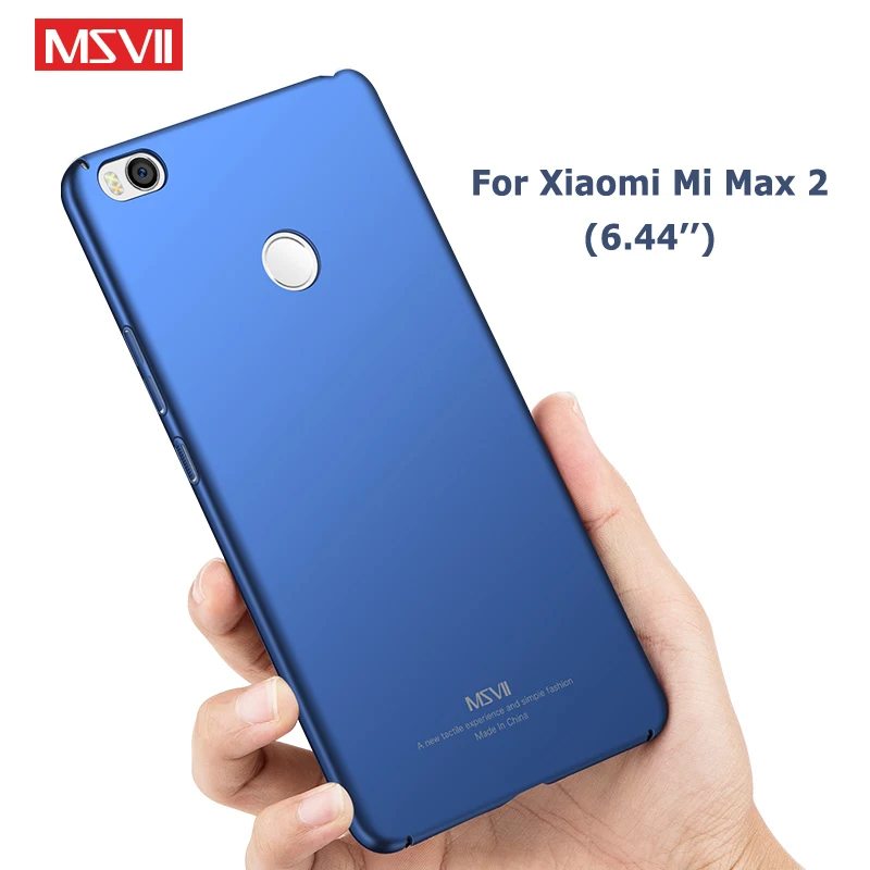 Чехол для Mi Max 2 Msvii Silm матовый чехол Xiaomi Max2 Xiomi PC чехлы телефонов|Бамперы| |