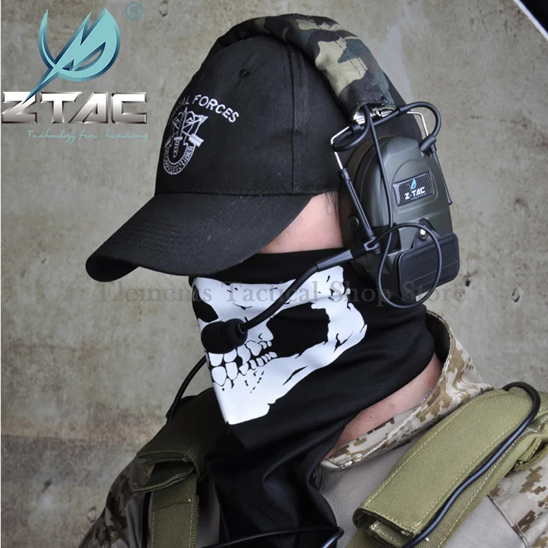 Z-TAC Peltor шлем тактическая гарнитура Comtac I Combat шумоподавление Softair Shootng страйкбол |