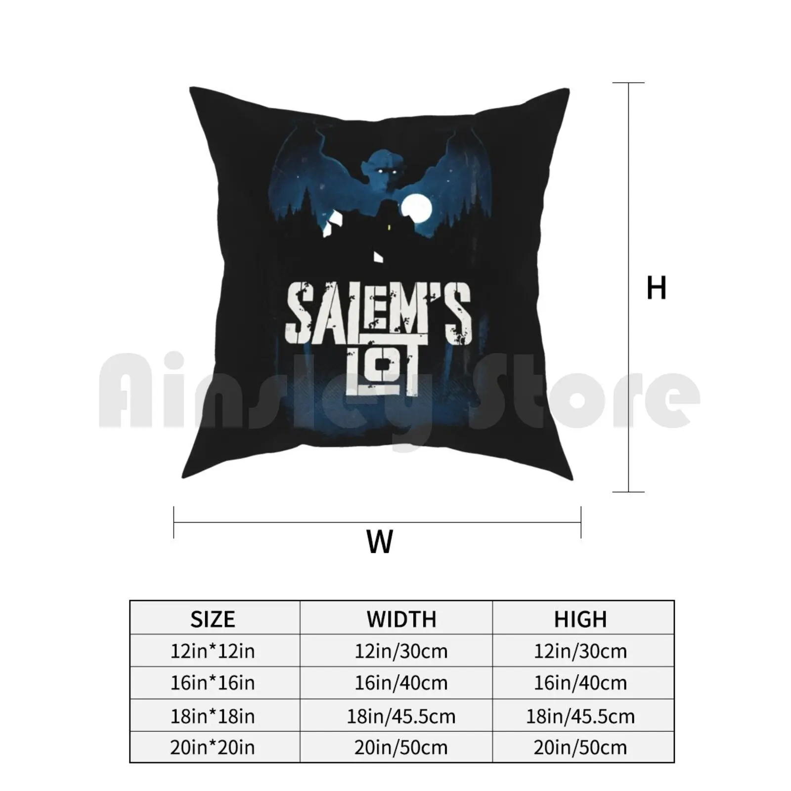 Salem'S Lot-Stephen King наволочка с принтом дома Мягкая Наволочка Salems Lot Stephen Barlow вампиры
