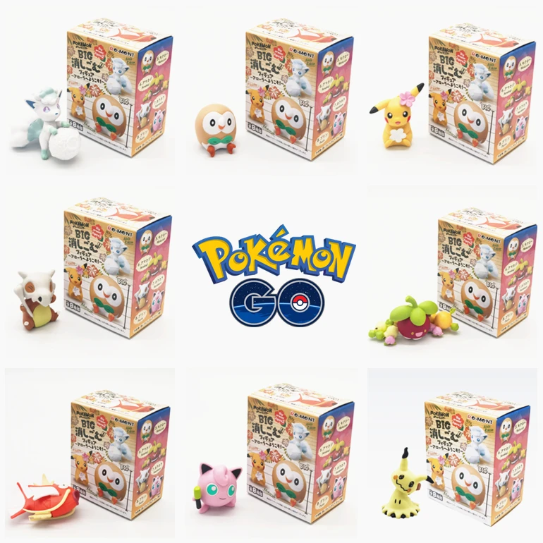 Аниме Покемон глухая коробка затвора японский Стиль в гавайском стиле Pikachu Pokemon 8 s