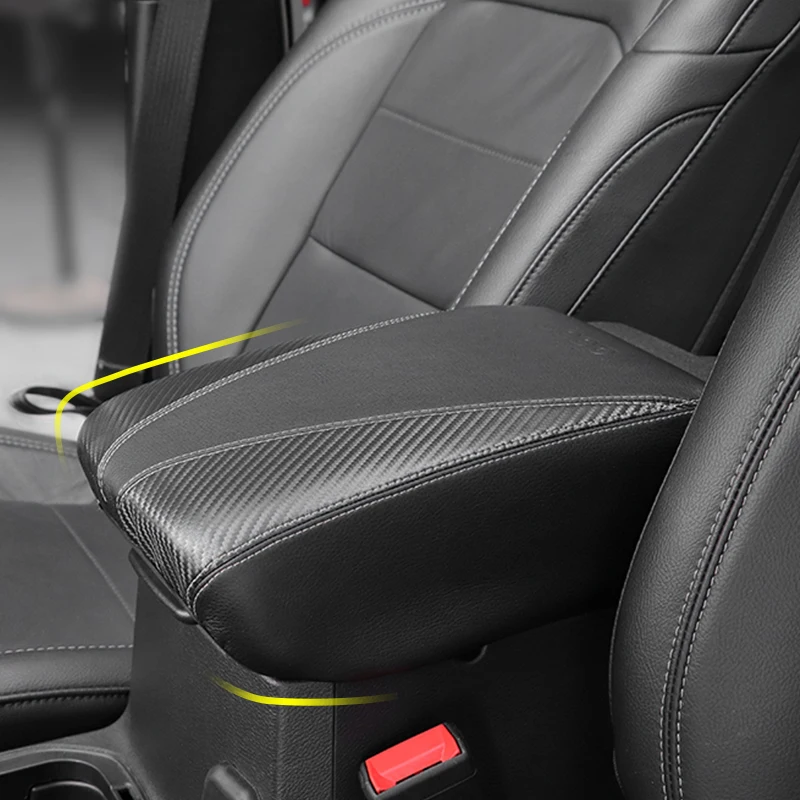 

Microfiber Armrest box decorative protective cover For JEEP Wrangler JL 2018-2021 Interior Accessories