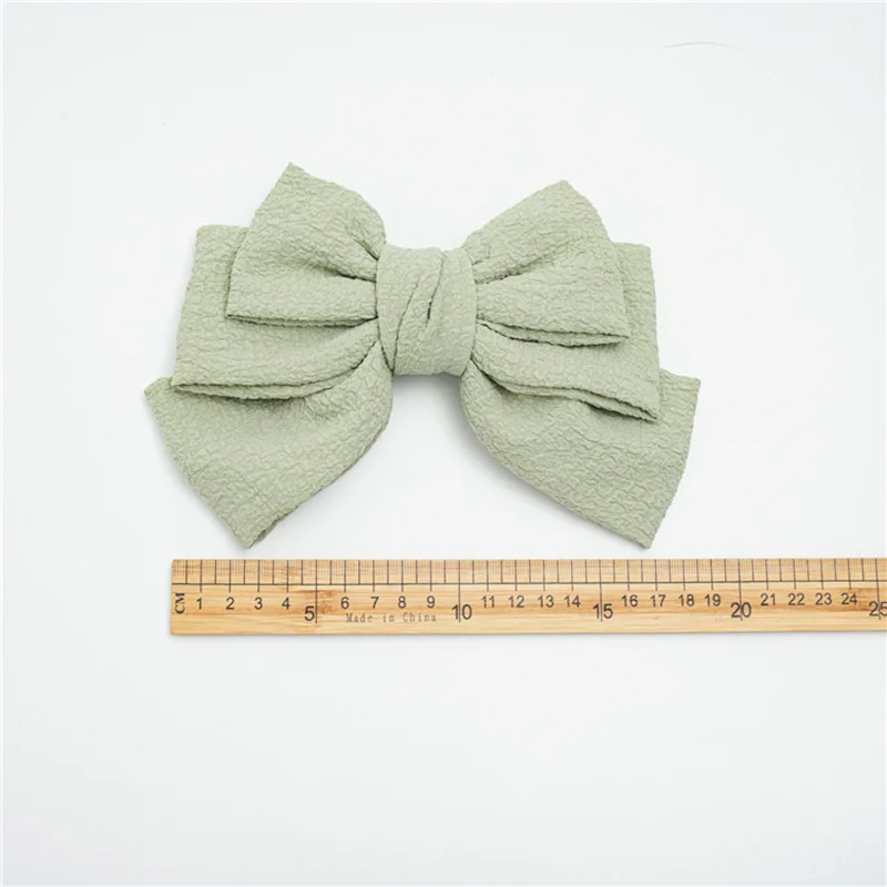 

Women Oversized Bow Barrette Big Bowknot Hair Clip Three Layers Ponytaiol Holder Hair Accessories Girls Sweet Butterfly Hairpins