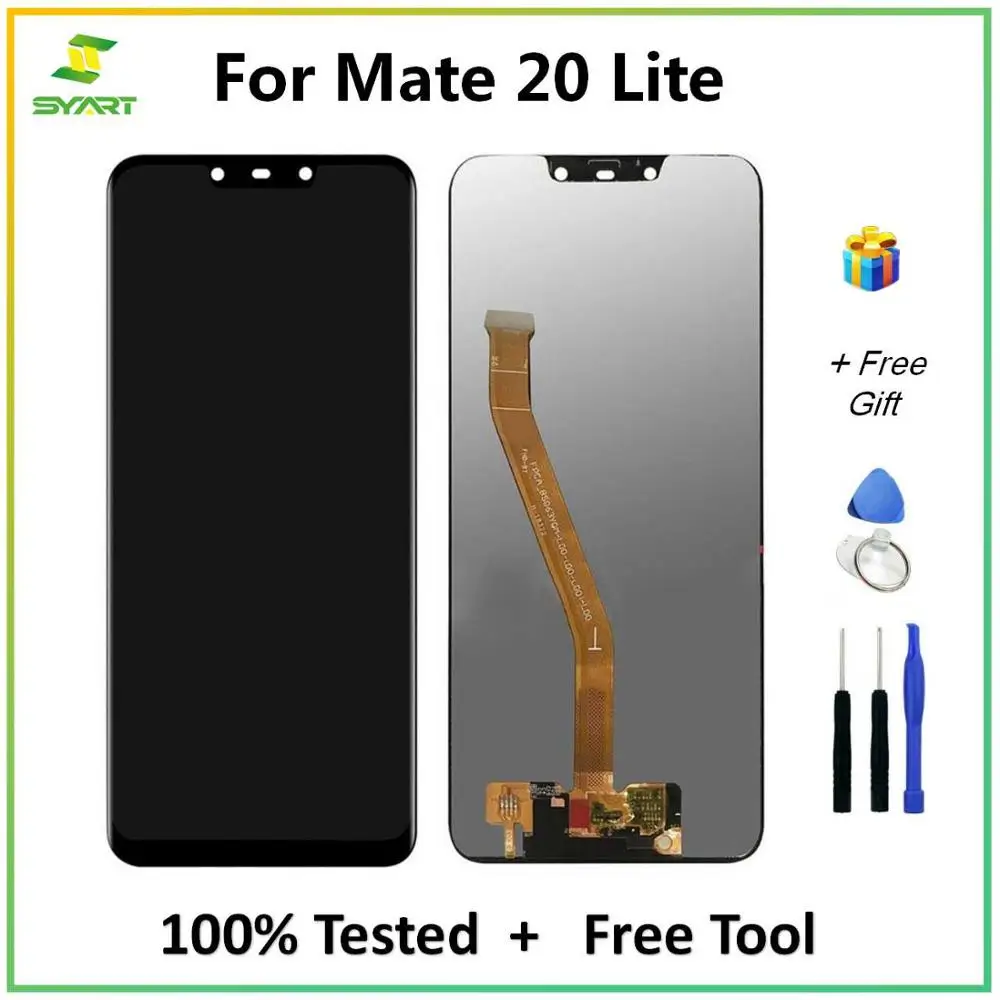 Для Huawei Mate 20 Lite ЖК дисплей сенсорный экран дигитайзер сборка запасные части +