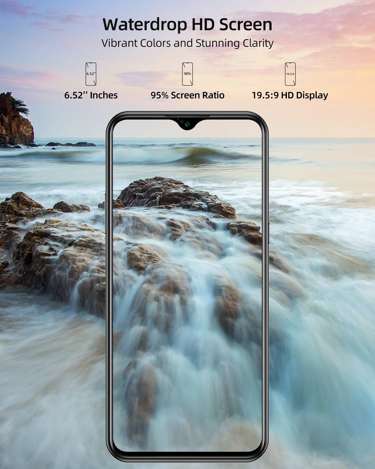 DOOGEE X95 мобильные телефоны Android 10 смартфон 4G LTE 6 52 &quotДисплей MTK6737 16 Гб Встроенная