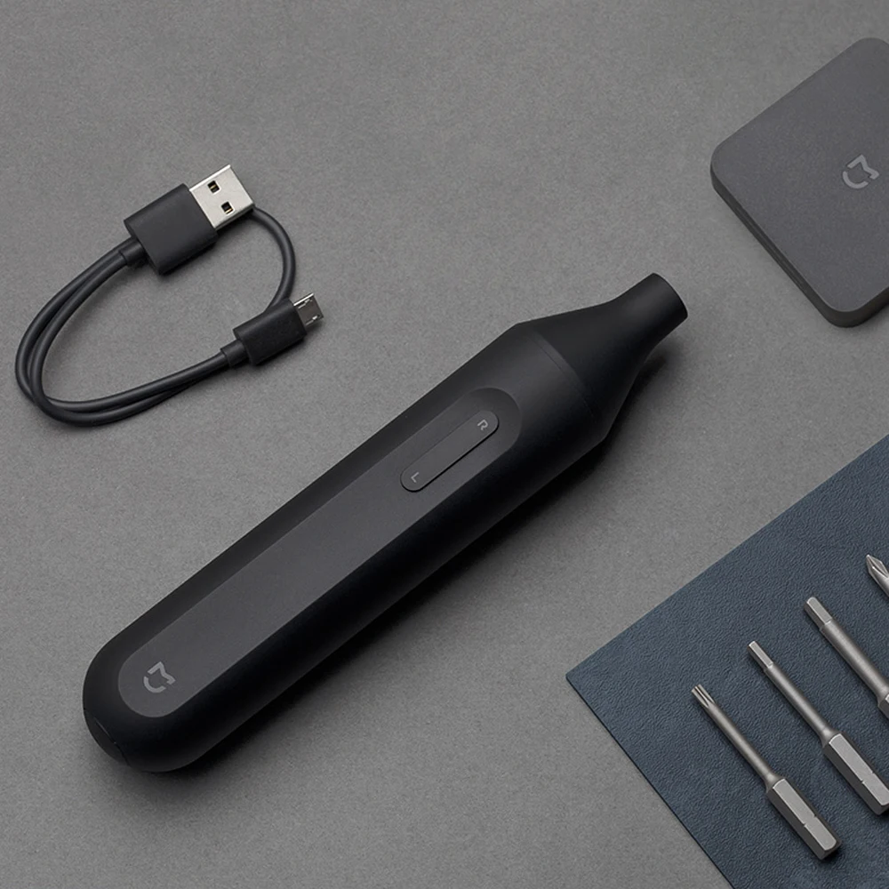 Электрическая отвертка Xiaomi Mijia ручная и автоматическая встроенная беспроводная