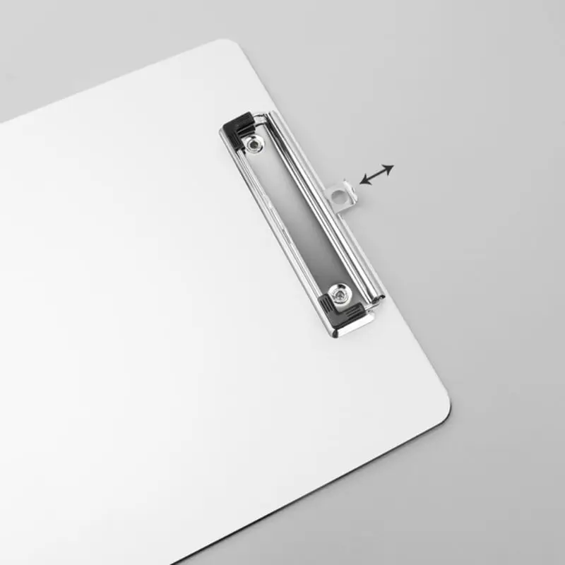 

A4 Aluminum Alloy Writing Clip Board Antislip File Hardboard Paper Holder Office School Stationery Supplies