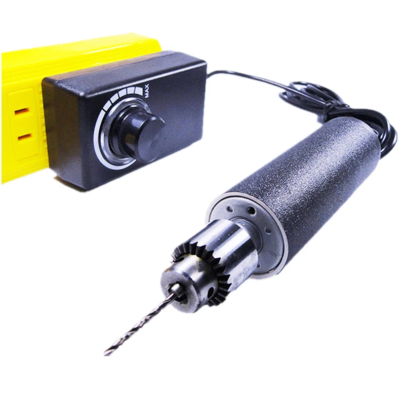 DIY Мини электрическая шлифовальная машина ручной работы PCB сверление кожи