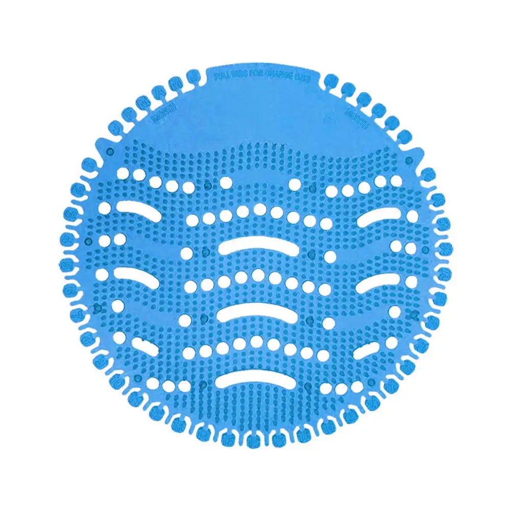 blue Новые женские 5 цветов писсуар экран дезодорирующий Туалет ароматическая накладка с волнистой поверхностью санитарный нейтральный анти-всплеск лимон Арома крышка - Цвет: blue