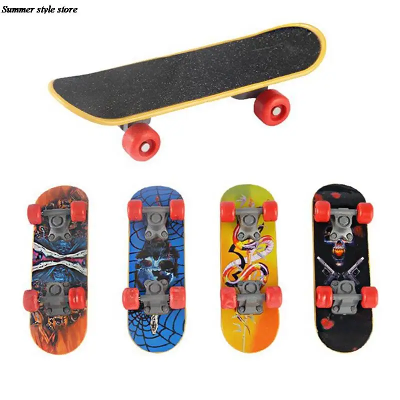 Четырехколесный фингерборд 1 шт. Детский пазл Спортивная игрушка для