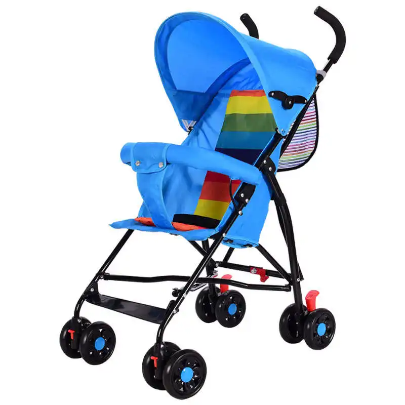 2020 new Super light and easy folding baby stroller baby BB four wheel cart baby stroller mother baby gift baby stroller