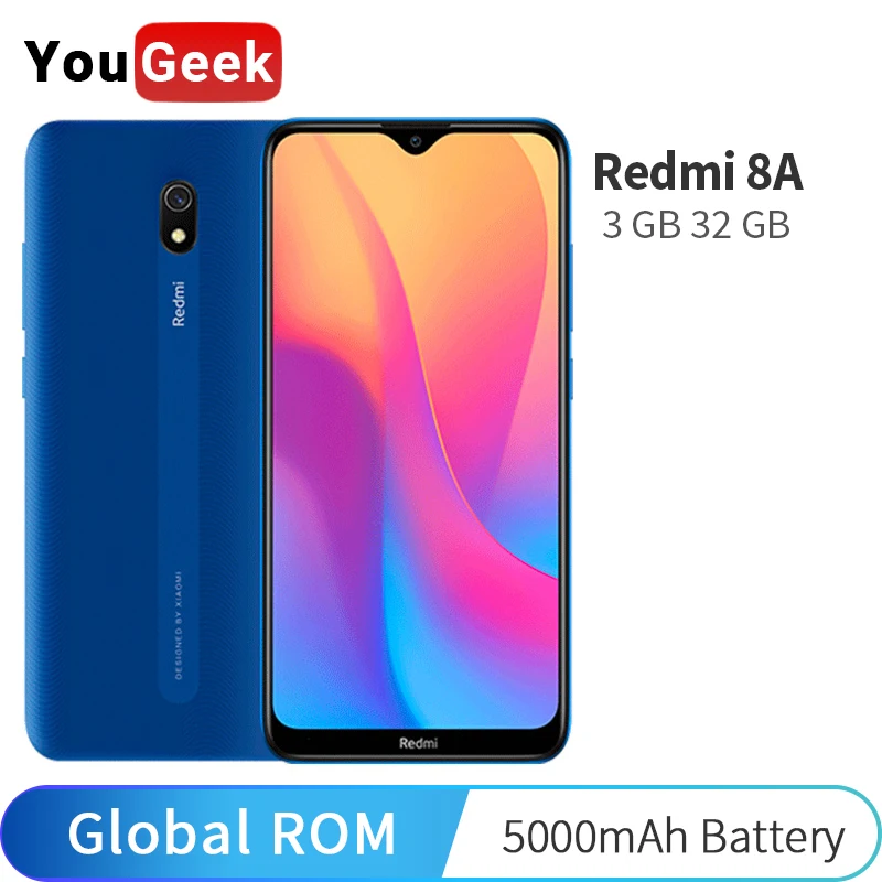 Глобальная прошивка Xiaomi Redmi 8A 8 A 3 Гб оперативной памяти 32 встроенной мобильный