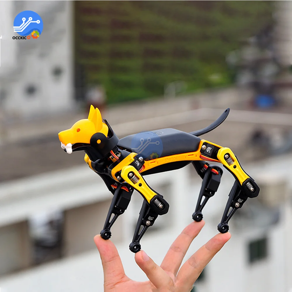 Программируемая бионическая собака робот с открытым исходным кодом размер