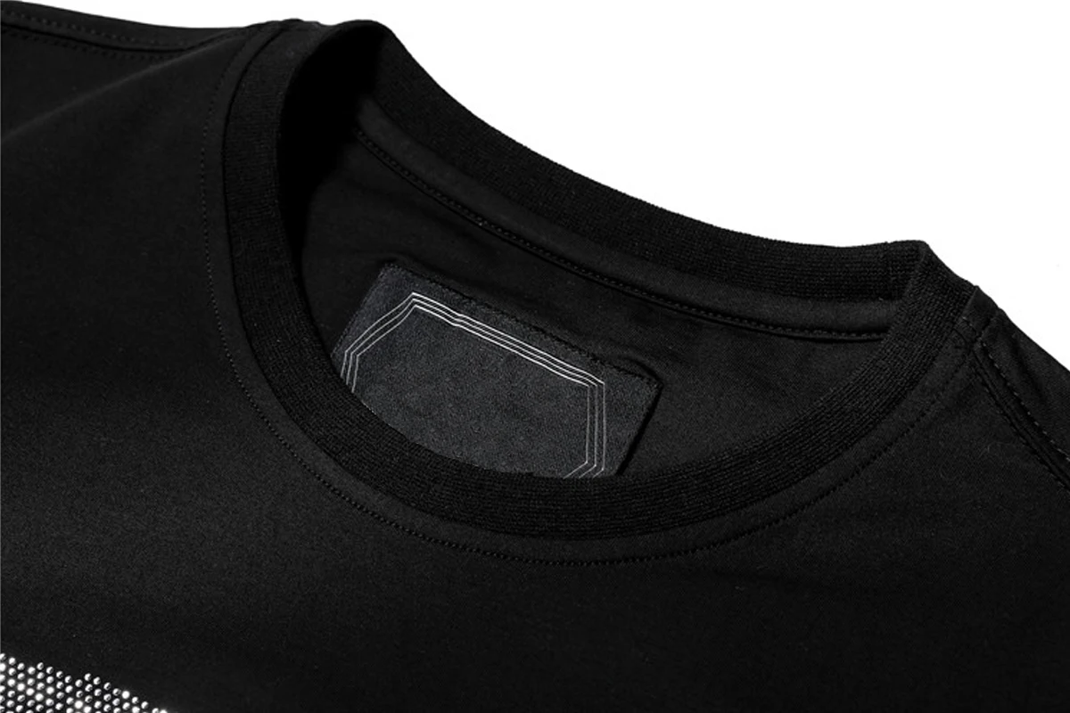 

PP 2021 Fashion Men T-shirt Black Short Sleeve O- Neck Top 100% Cotton Plein T-shirt Brand Skull Men Short Sleeve