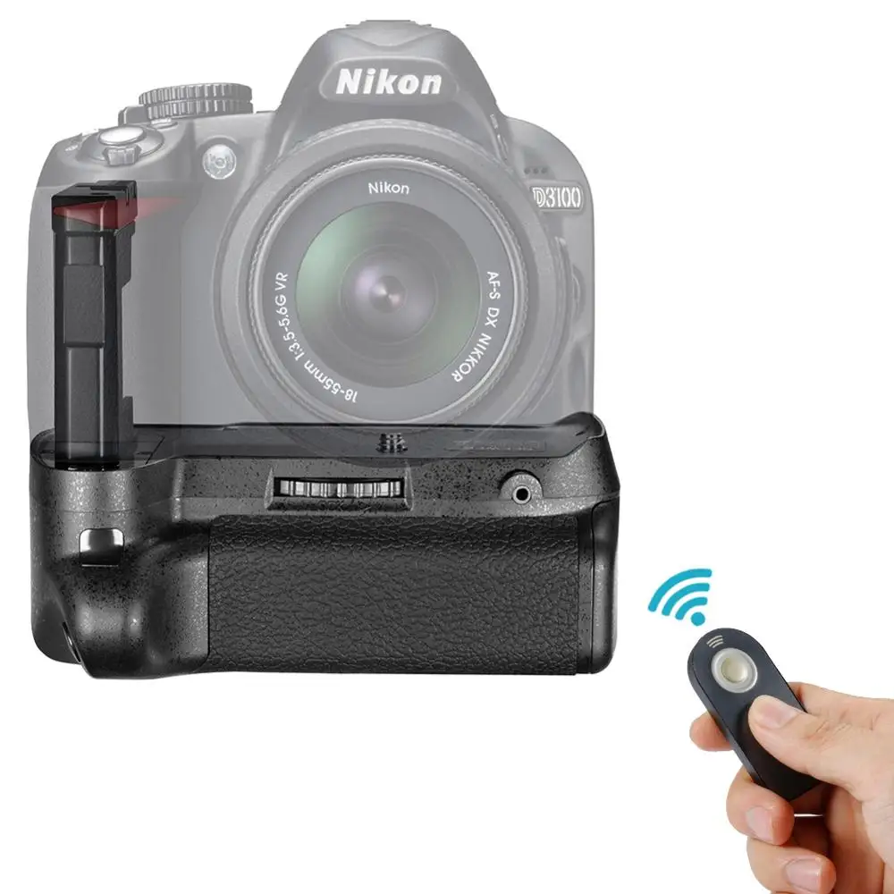 Neewer пульт дистанционного управления Батарейная ручка для Nikon D3200/D3300 SLR камера