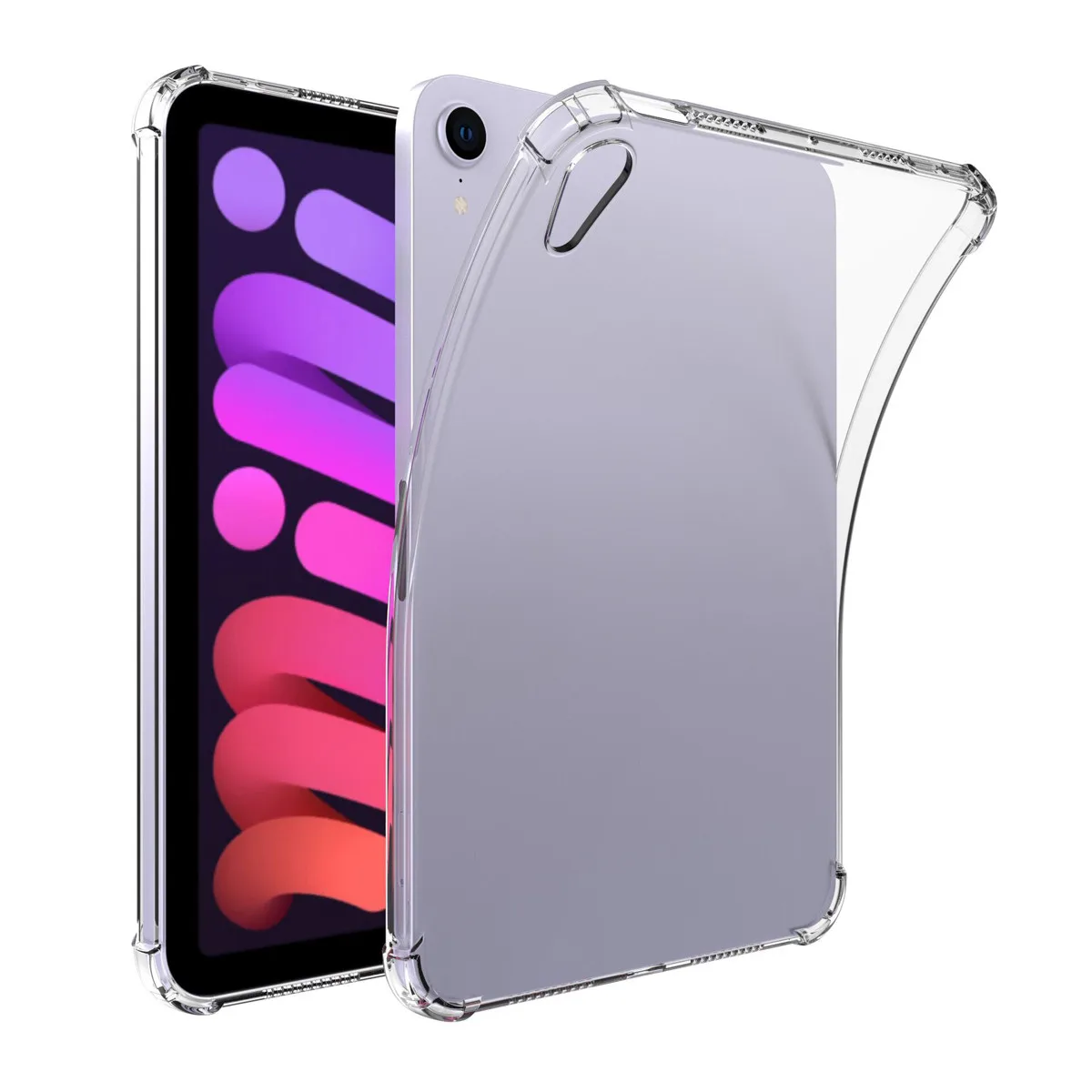 

Прозрачный ударопрочный защитный чехол из ТПУ для IPad Mini 6 2021 дюйма