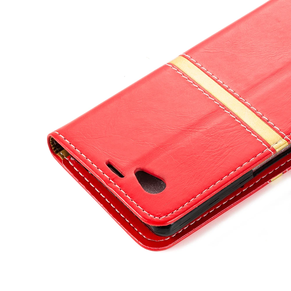 Кожаный чехол-книжка для sony Xperia Z1 Compact, флип-чехол, Мягкая силиконовая задняя крышка для sony Xperia Z1 Mini, деловой чехол для телефона