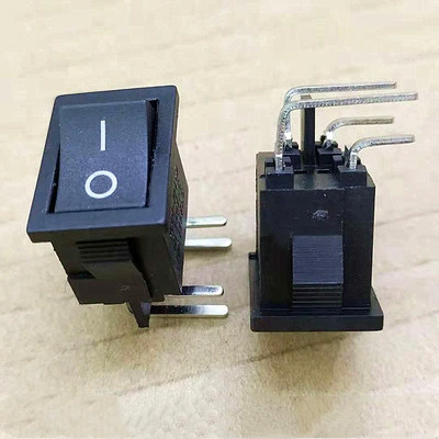 

Кнопочный переключатель 21X15mm SPST 4Pin 6A 250V KCD1-104 изогнутая игла Оснастки Кнопка ВКЛ/ВЫКЛ Лодка кулисный переключатель черный