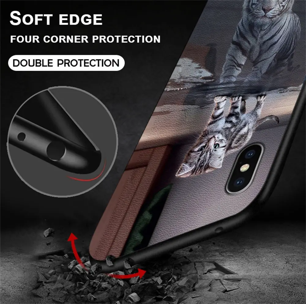 Case For Xiaomi Redmi Note 4 Luminous Back Coque for 4X TPU Capa Note4 Note4X Cover |