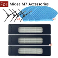 for midea m7 i10 m71cn smart home appliance accessories spare parts hepa filter rag side brush kit sweeping robot vacuum cleaner