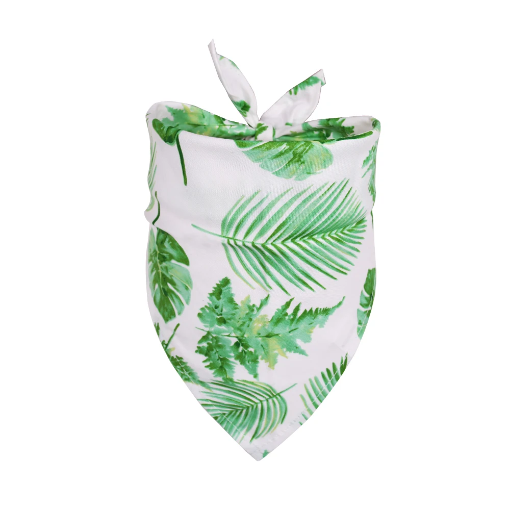 50X Summer Rain Forest&ampFlamingo Pet Puppy Dog Scarf Bandanas Adjustable Kids/Baby Bibs Triangular Accessories Supplies | Дом и сад