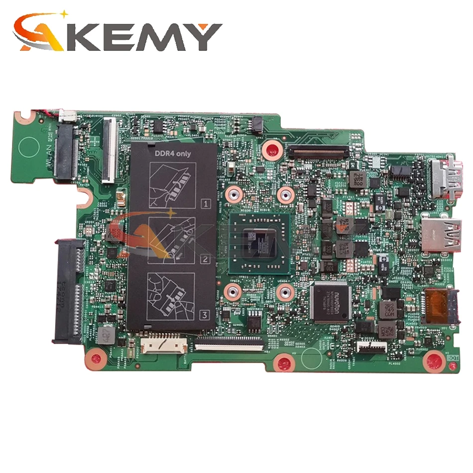Akemy Фирменная Новинка 17876-1 CY5JK для Dell Inspiron 11 3180 3185 Материнская плата ноутбука A6-922E