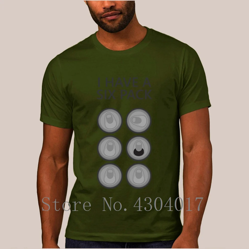 I Have A Six Pack Премиум футболка для мужчин короткий рукав принт комическая уличная