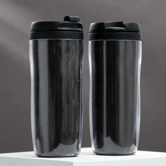 Парные термостаканы POWER 2 шт. 350 мл сохраняет тепло ч 5231884 | Дом и сад