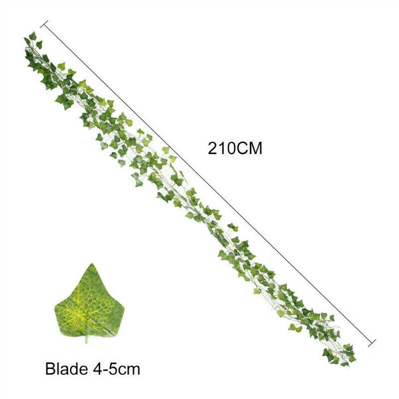 Искусственные листья плюща подвесная гирлянда из искусственных листьев