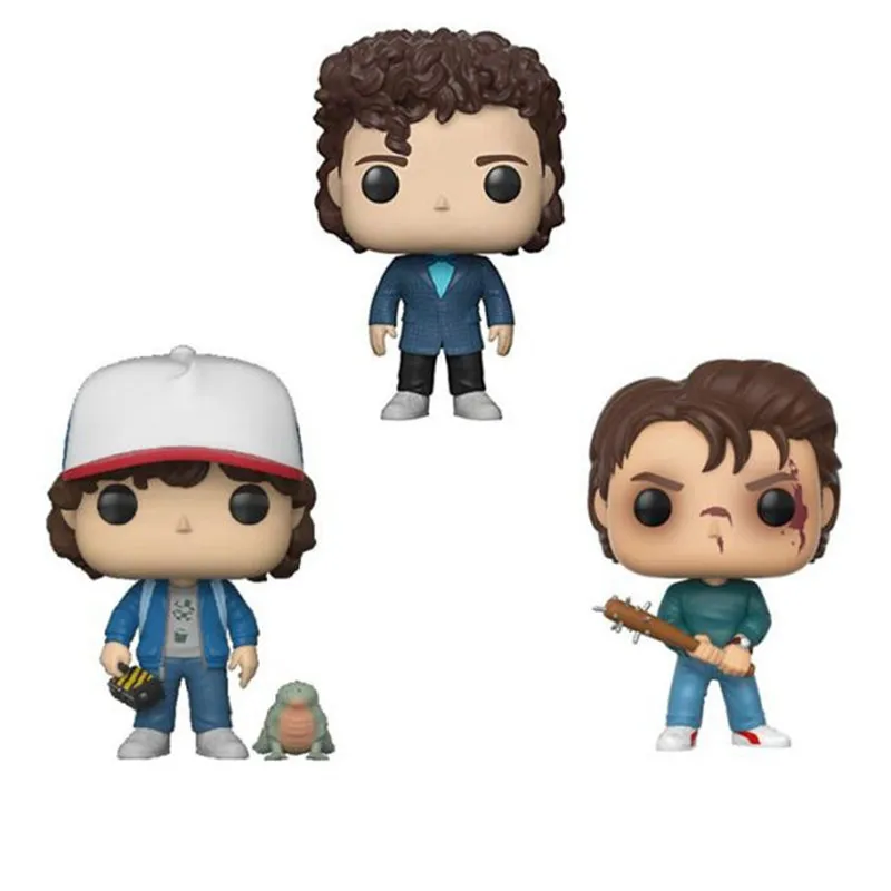 

Stranger Things Character Dustin Steve 10cm Action High Quality Figure Vinyl Dolls Toys for Collection Children Gift