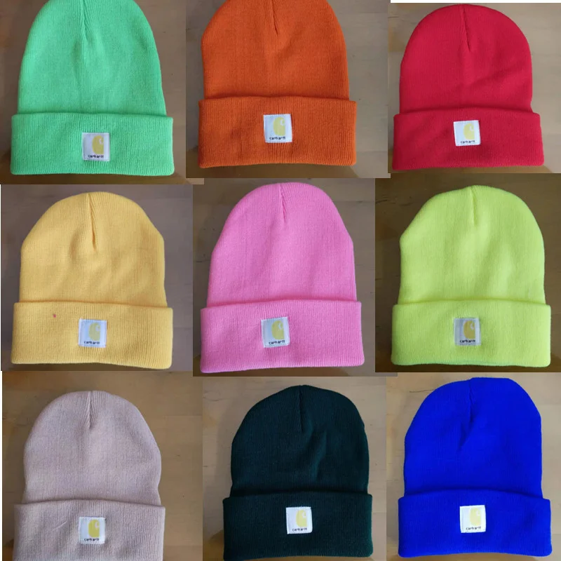 

2021 New Winter Hats for Women Men Beanies Knitted Solid Cool Hat Girls Autumn Female Beanie Warm Bonnet Casual Cap Wholesale