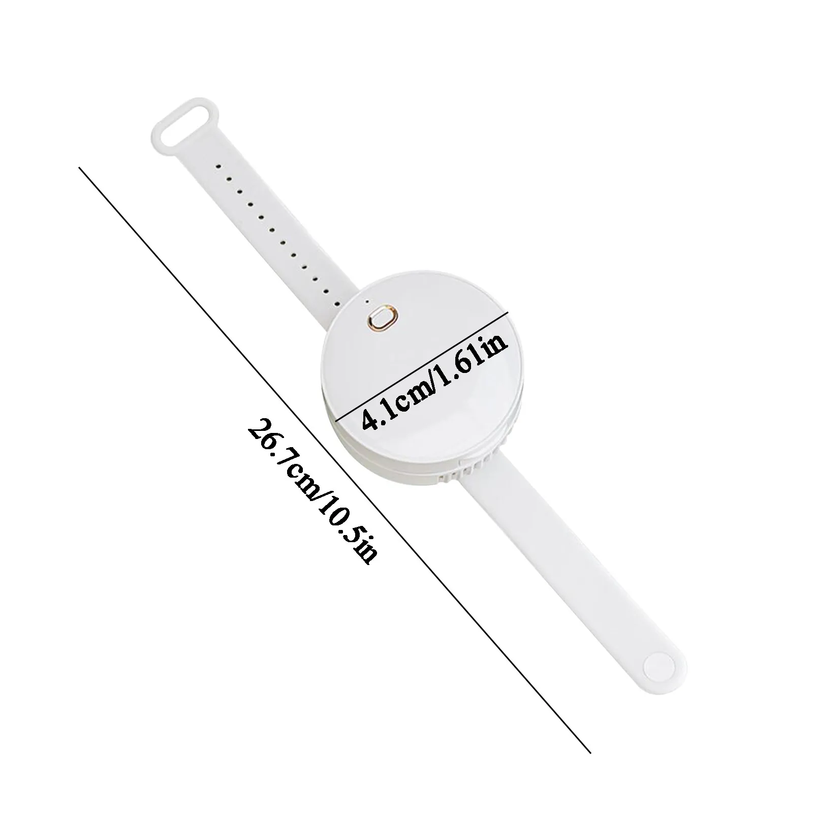 

Handheld Fan Fashion Creative The New Student Adjustable Wearable Happy Summer Cool Mini Wrist Fan Makeup Mirror Small Fans