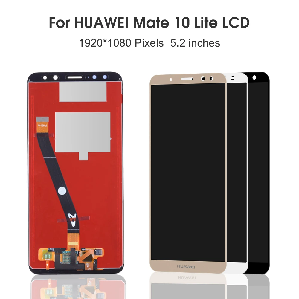 5 9 &quotоригинальный экран для Huwei Mate 10 Lite / ЖК-дисплей сенсорный замена Nova 2i Nova2i LCD |