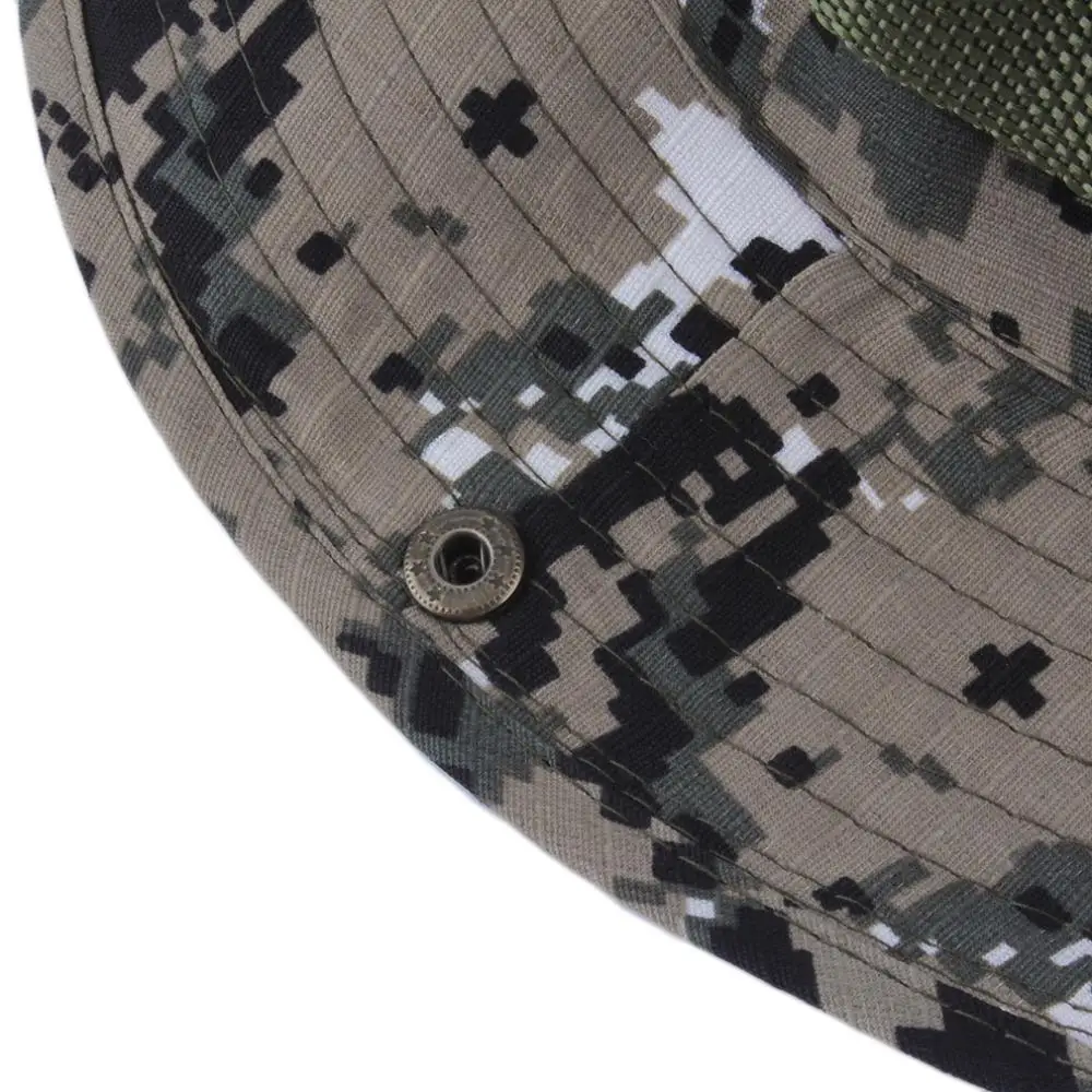 Tactical Boonie Hat Army Fisherman Cap Military Training Sun Protector Outdoor Sports Camouflage Fishing Hiking Hunting | Аксессуары для