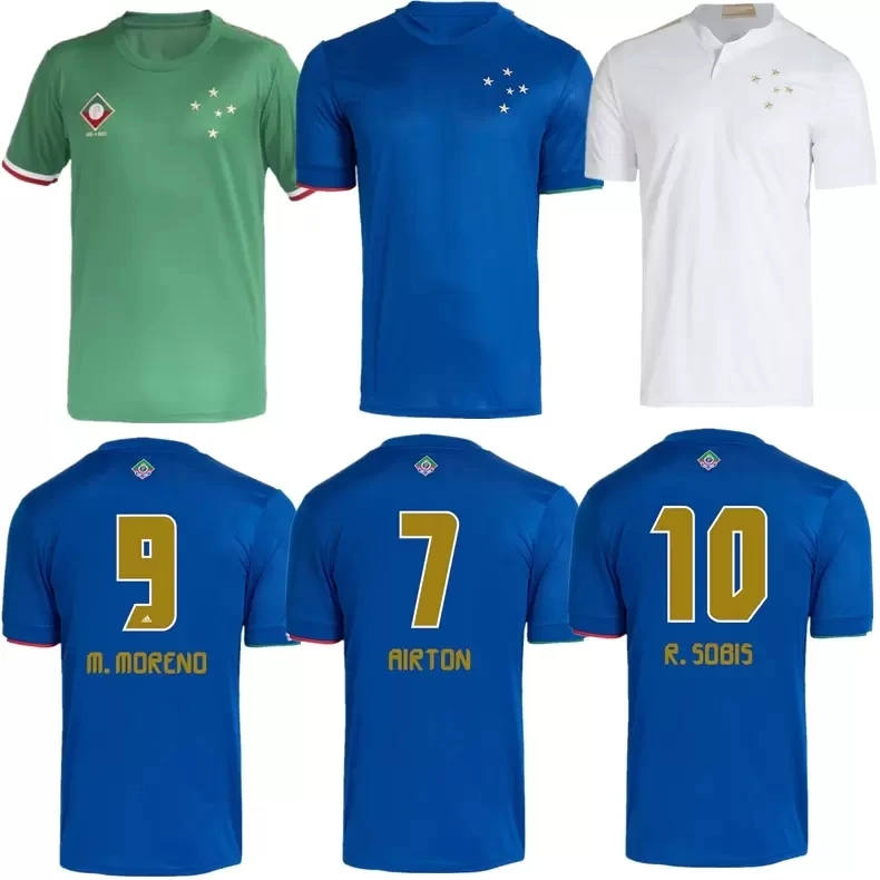 

21/22 camisa Cruzeiro soccer jerseys 30 ANOS women 100th anniversary football shirts home away third 2021 2022 POTTKER DEDE R.SO