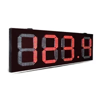 [Hong Hao] professionally customize high-quality 15 inch rainproof red 888.8 format led oil price and gas digital display
