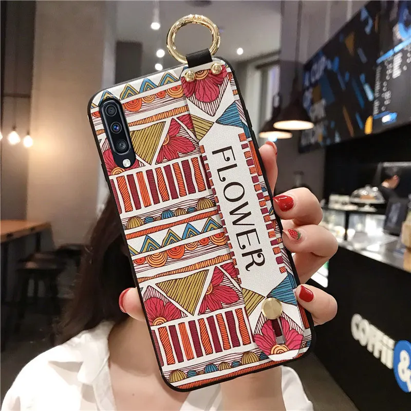 SK3-28WDMinZuHong SoCouple чехол-браслет для samsung Galaxy S9 S8 S10 плюс A10 A20 A30 A40 A50 A60 A70 A7 Note 8, 9, 10, плюс автомобильный держатель телефона чехол - Цвет: SK3-28WDMinZuHong