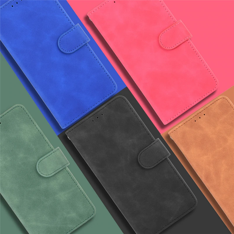 fashion solid color flip leather phone case for oppo find x2 x3 r15 neo f19 pro plus f15 with card slot shockproof cover cases free global shipping