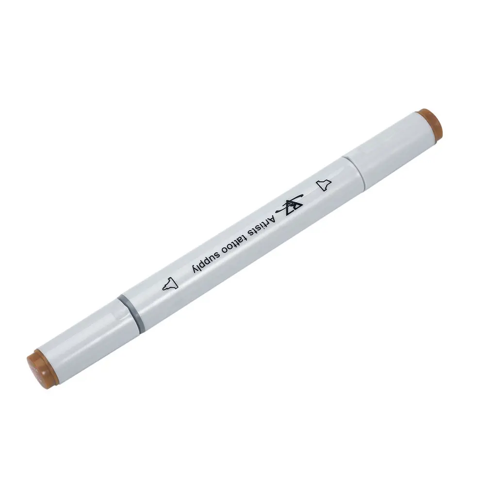 Маркеры для боди арта с двумя наконечниками пирсинга кожи татуажа