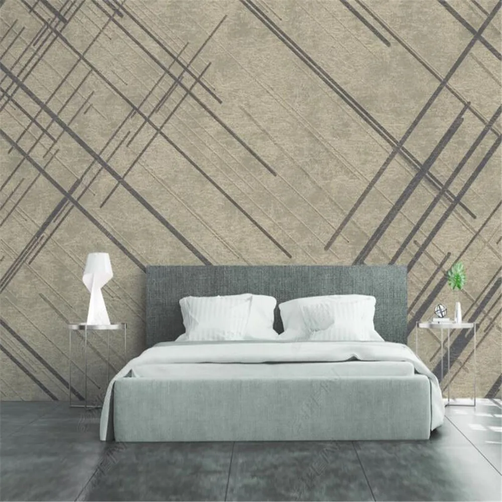 

Custom adhesive wallpaper simple and stylish living room bedroom background wall decoration wallpaper mural