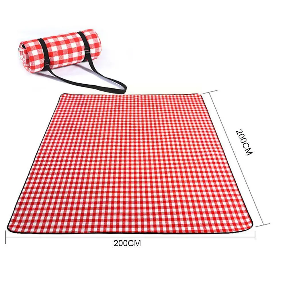 

Waterproof Moisture-proof Beach Mat Leather Bandage Camping Mat Moisture-proof Blankets Trekking For Outdoor Picnic N3D6