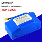 Литий-ионная аккумуляторная батарея Liitokala 18650, 36 В, 5200 мАч, для электрического самобалансирующегося гироскутера, моноцикла
