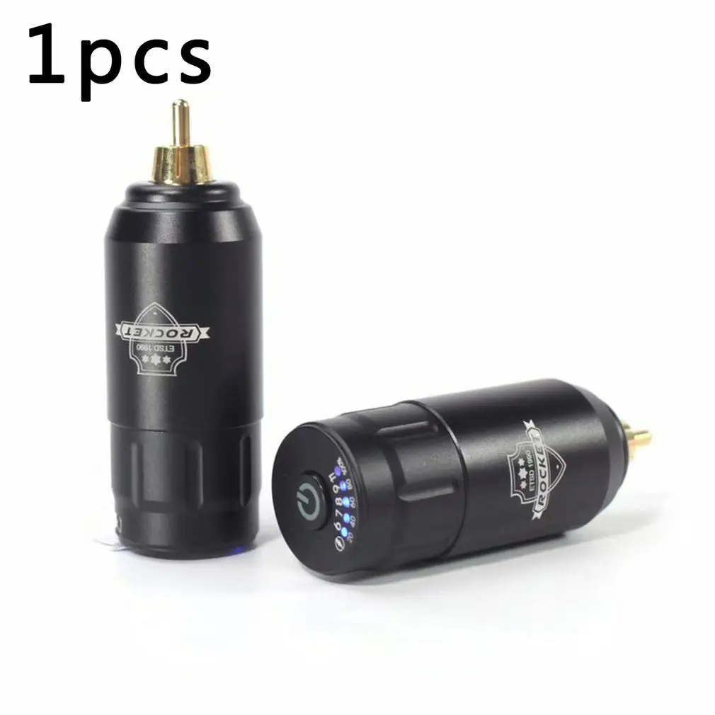 Новый портативный беспроводной мини-блок питания для тату RCA аудио DC интерфейс