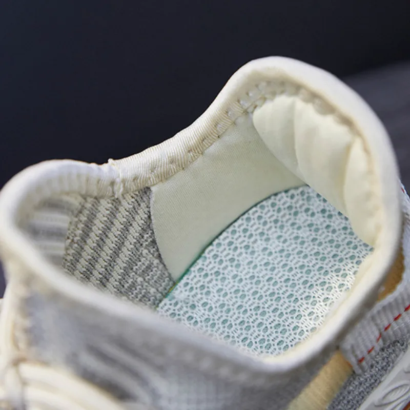 

Black Sneakers Women Shoes 3cm High Fashion New Mesh Solid Student Casual Female Shoes Round Toe Cross-tied Spring/Autumn/Summer