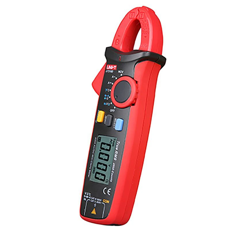 Мини зажим UNI T UT210D Бесконтактный мультиметр с функцией True RMS напряжение