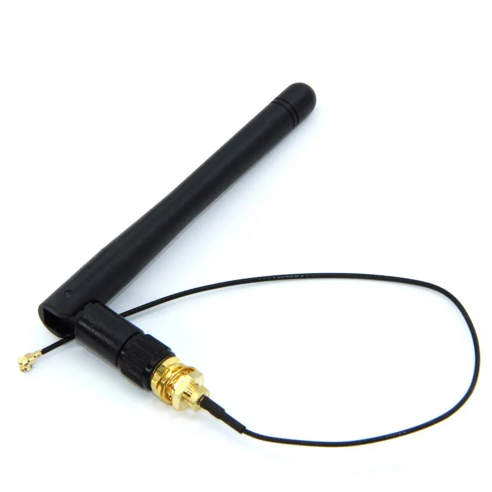 2 4G 2DBI двойная антенна женский (контактный) маршрутизатор Wi-Fi 109 мм IPX IPXE