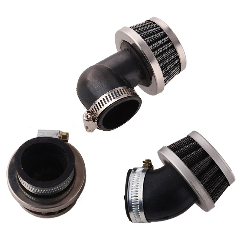 Воздушные фильтры для мотоциклов универсальные изогнутые правые мини-фильтры