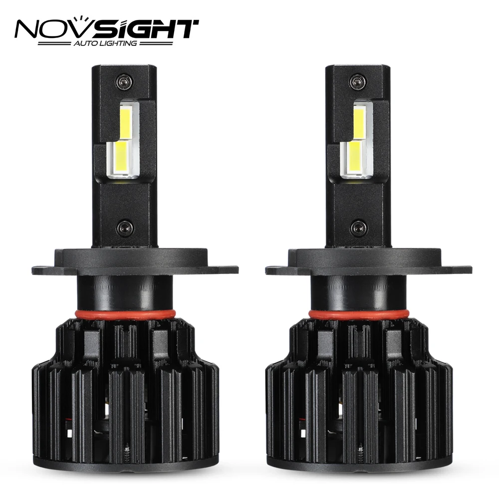 

Светодиодные лампы NOVSIGHT H4 H11 H7 9005 9006 HB3 HB4 100 Вт 6000 лм K, автомобильные фары, противотуманные фары, светодиодсветильник автомобильные лампы