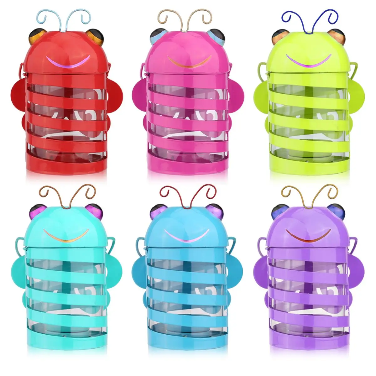 Новый пчела хрустальный стеклянный подсвечник ураган лампа практический